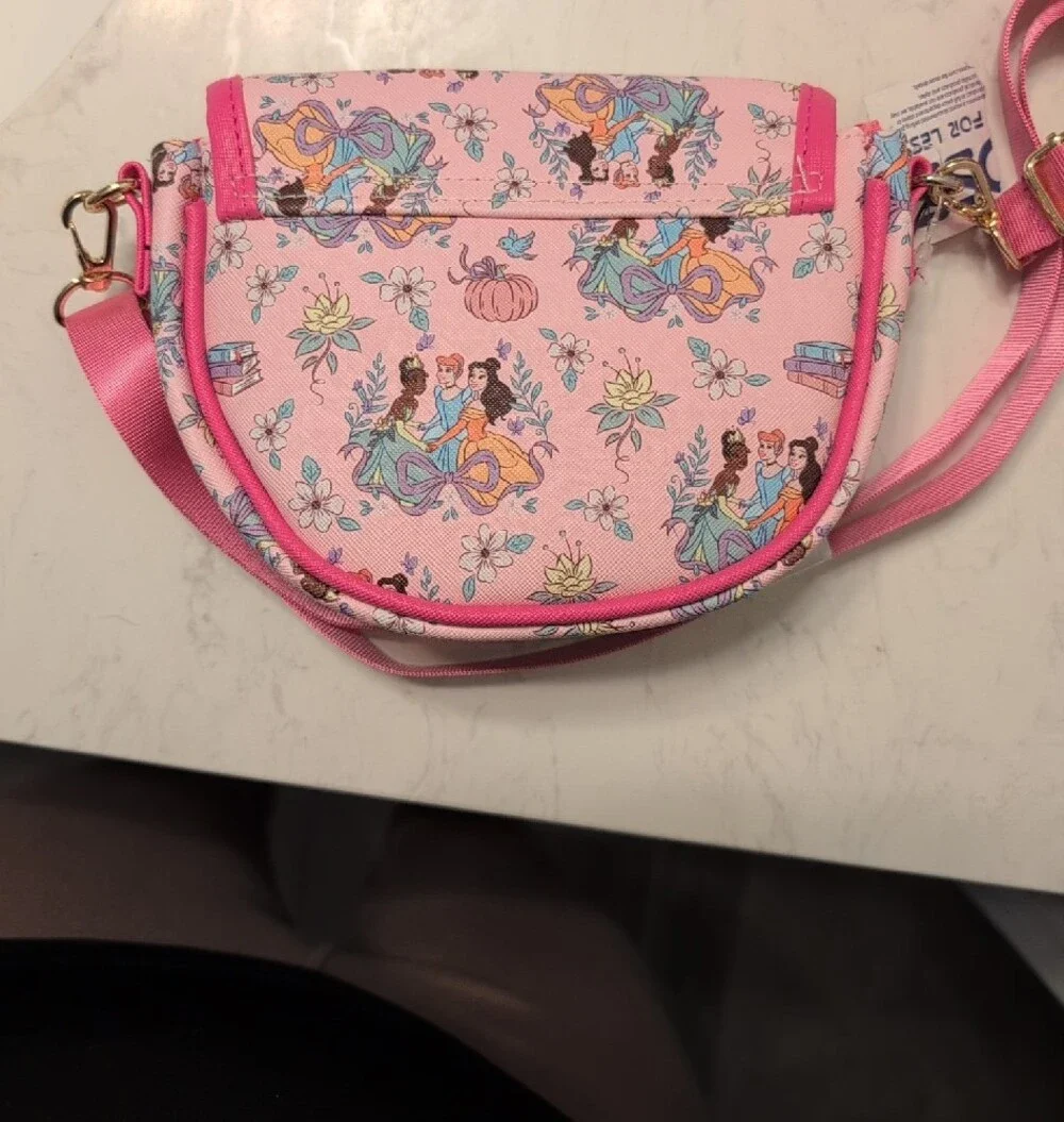 Pink Kids Disney Princess Purse